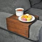 love seat armrest table