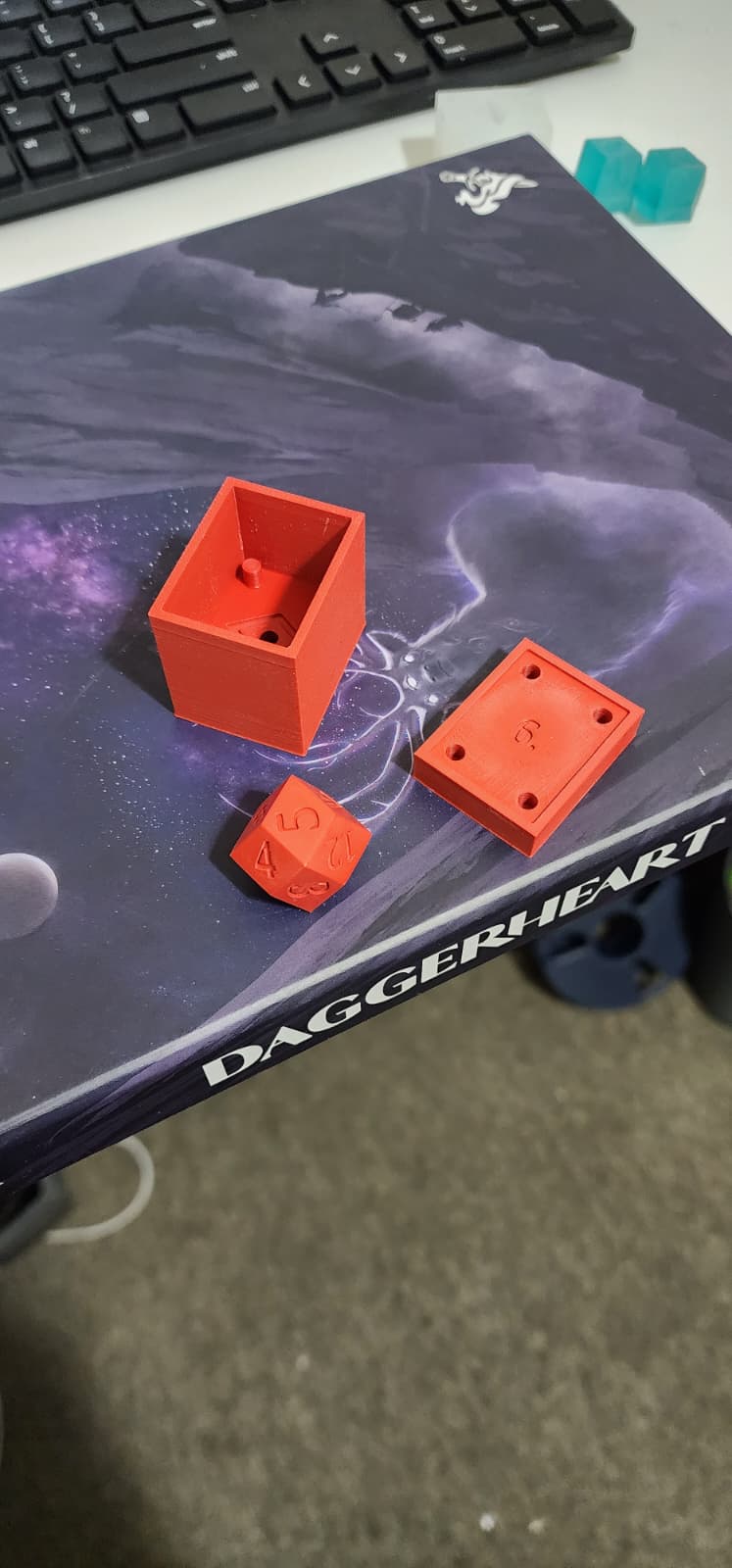 Daggerheart Rhombic Dodecahedron D12 Mold