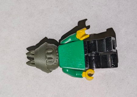 Lego Labubu Head & Keychain
