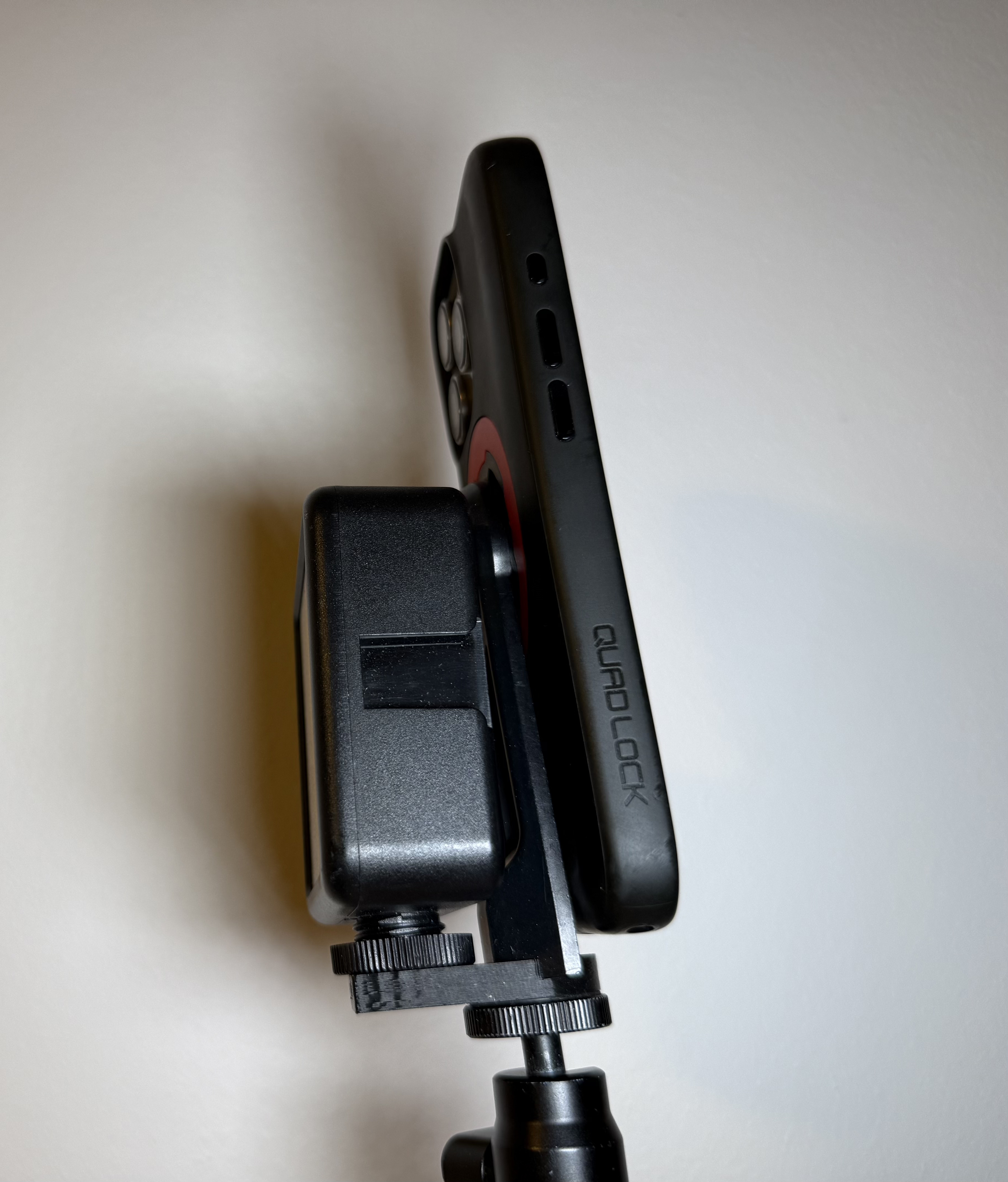 Hotshoe mount for Quad Lock Tripod Adaptor