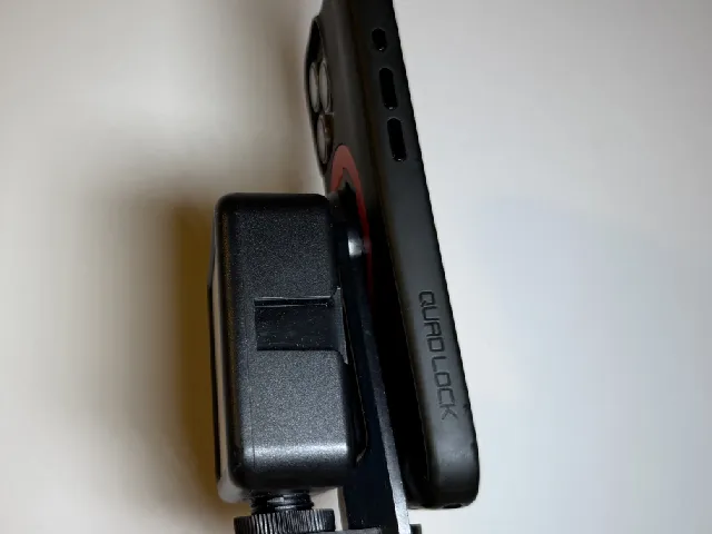 Hotshoe mount for Quad Lock Tripod Adaptor