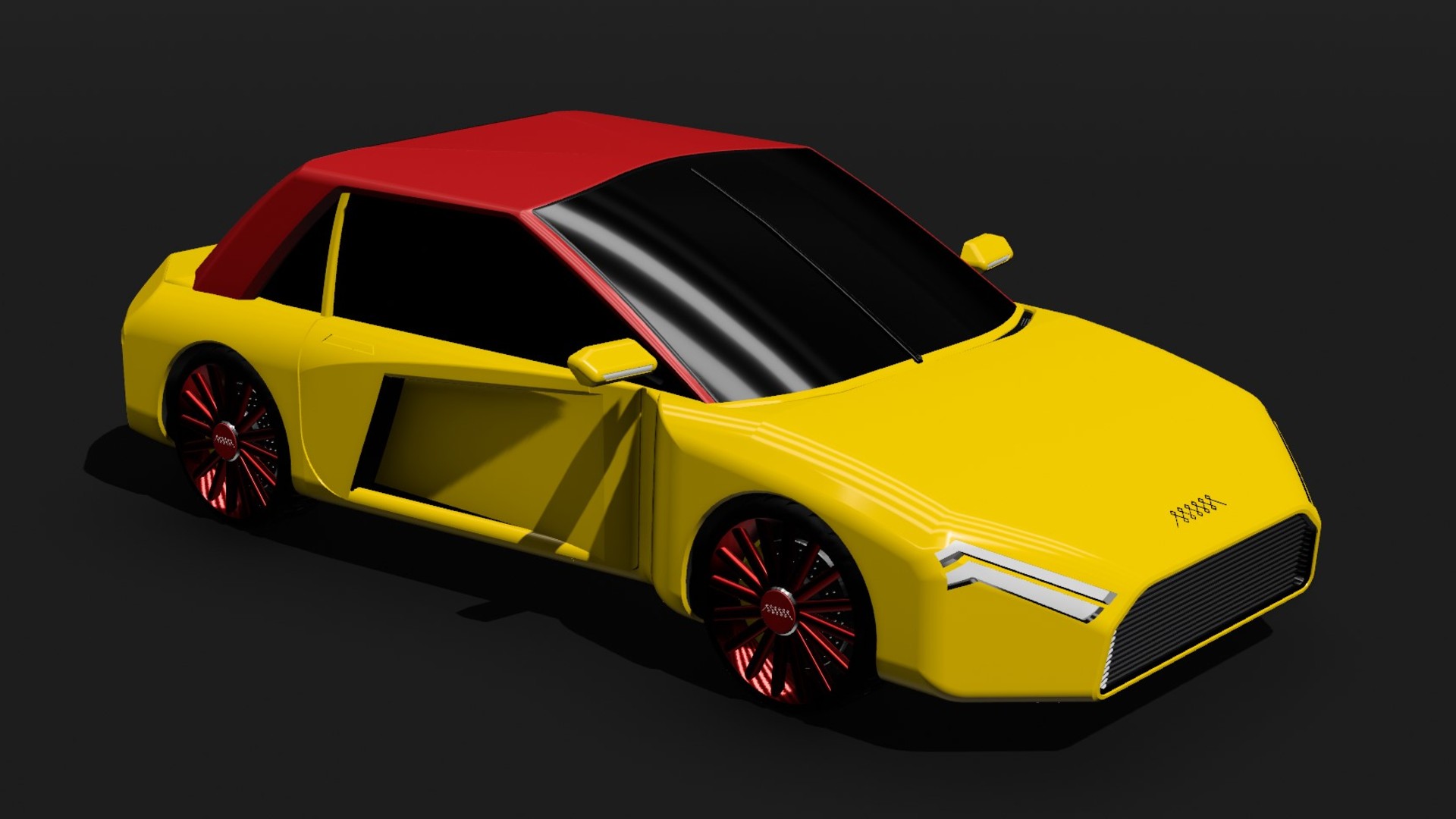 CL1M06 - Retro-Futuristic Two-Tone Coupe (Concept)
