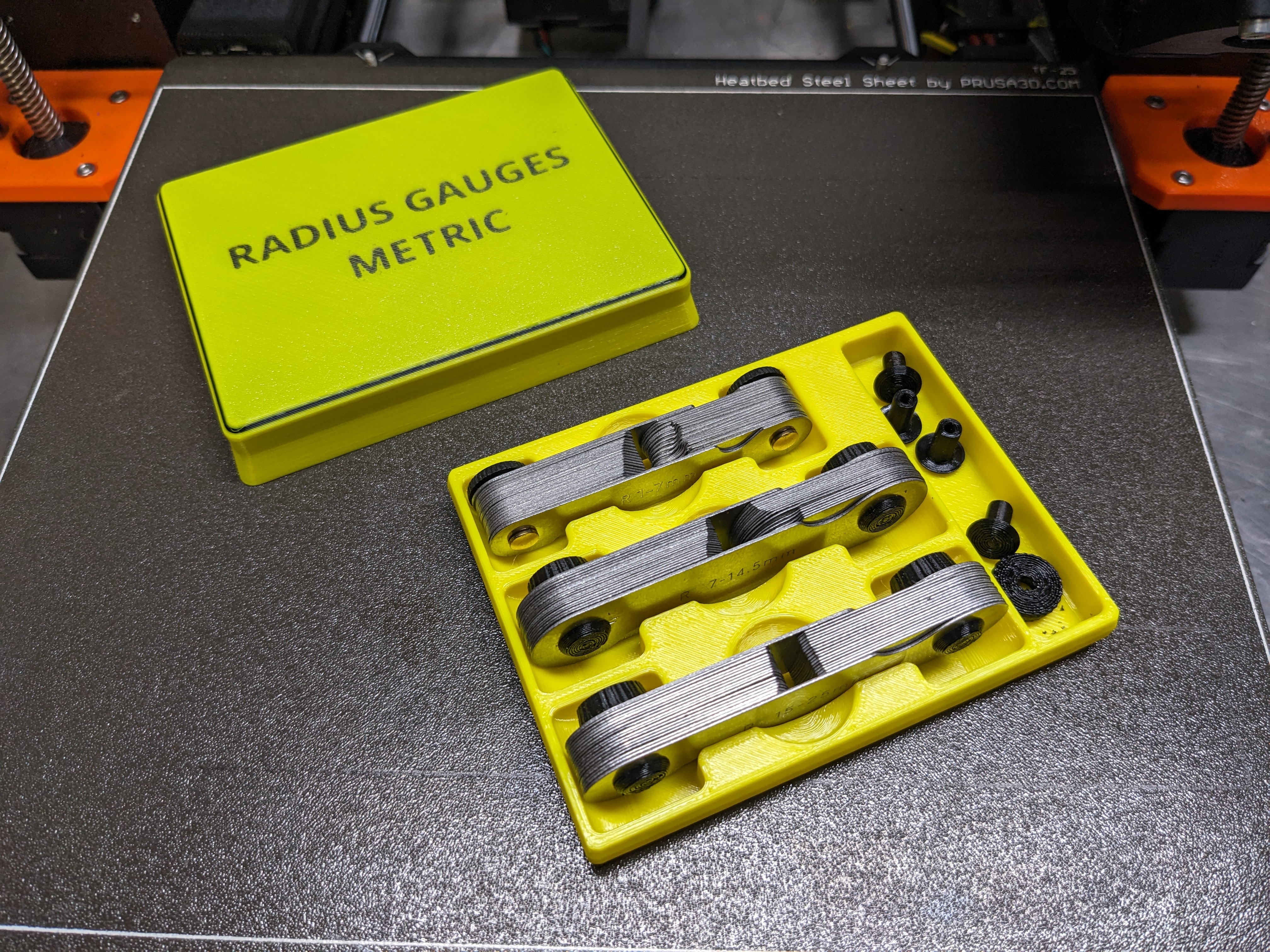 Box for Radius Gauges