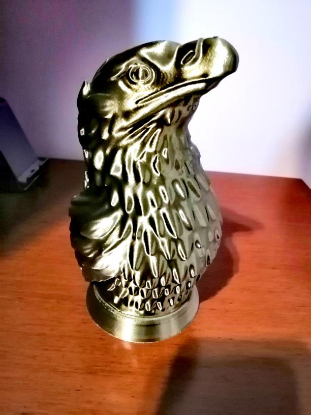 Miniatura 2 do modelo 3D Eagle Bust 3D