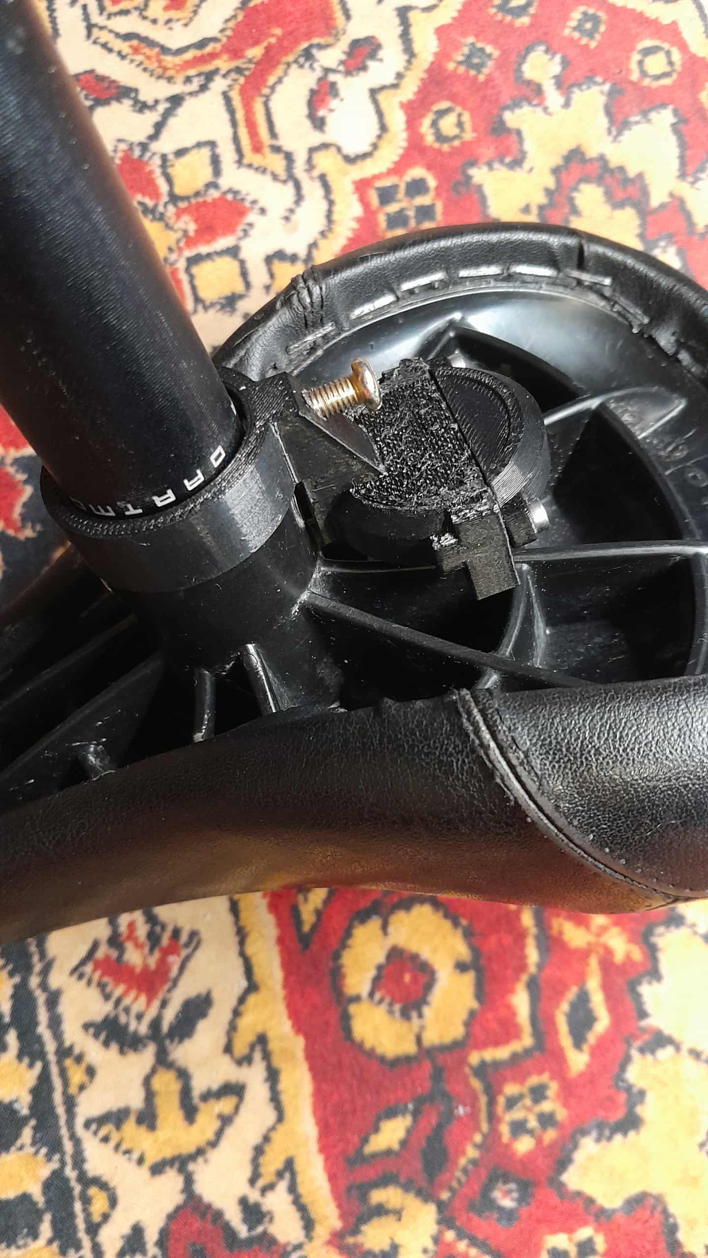 Air tag holder for velo dartmoor (27.2mm) seat