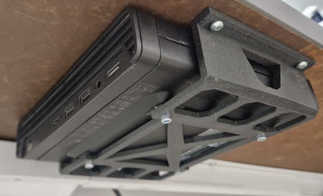 Hp EliteDesk under desk mount