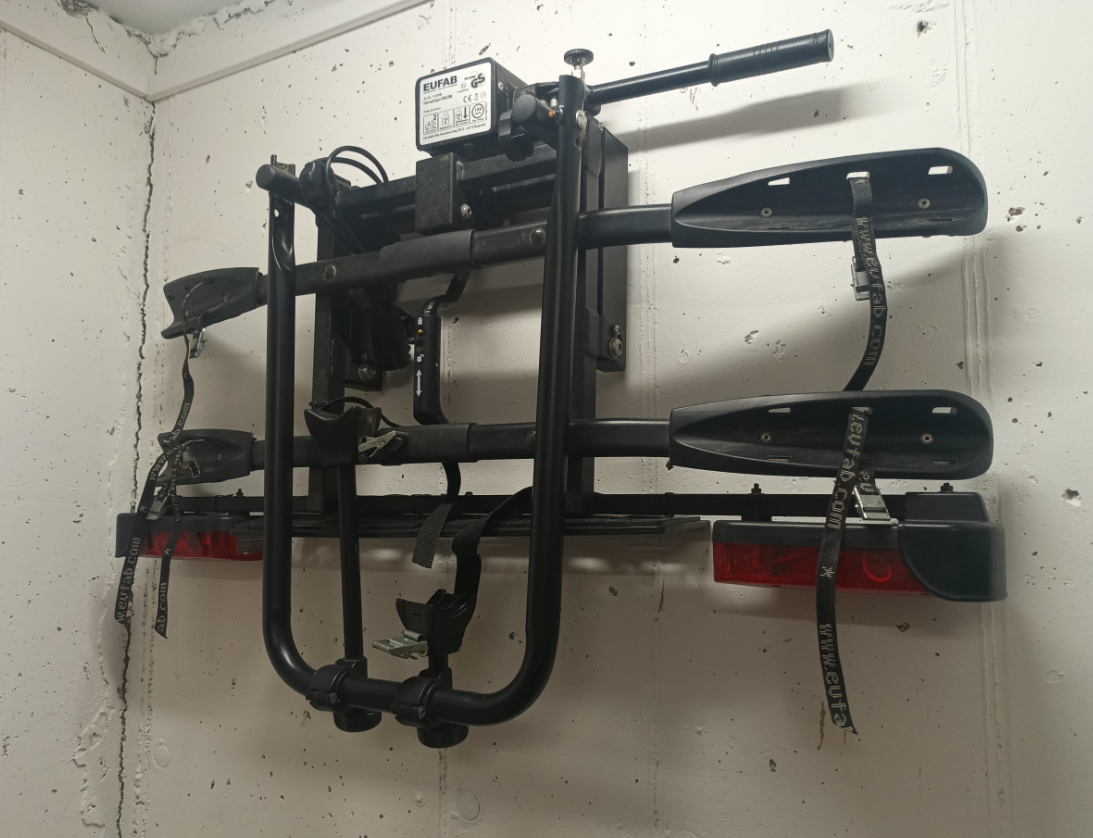 Fake Hitch for Bike Carrier