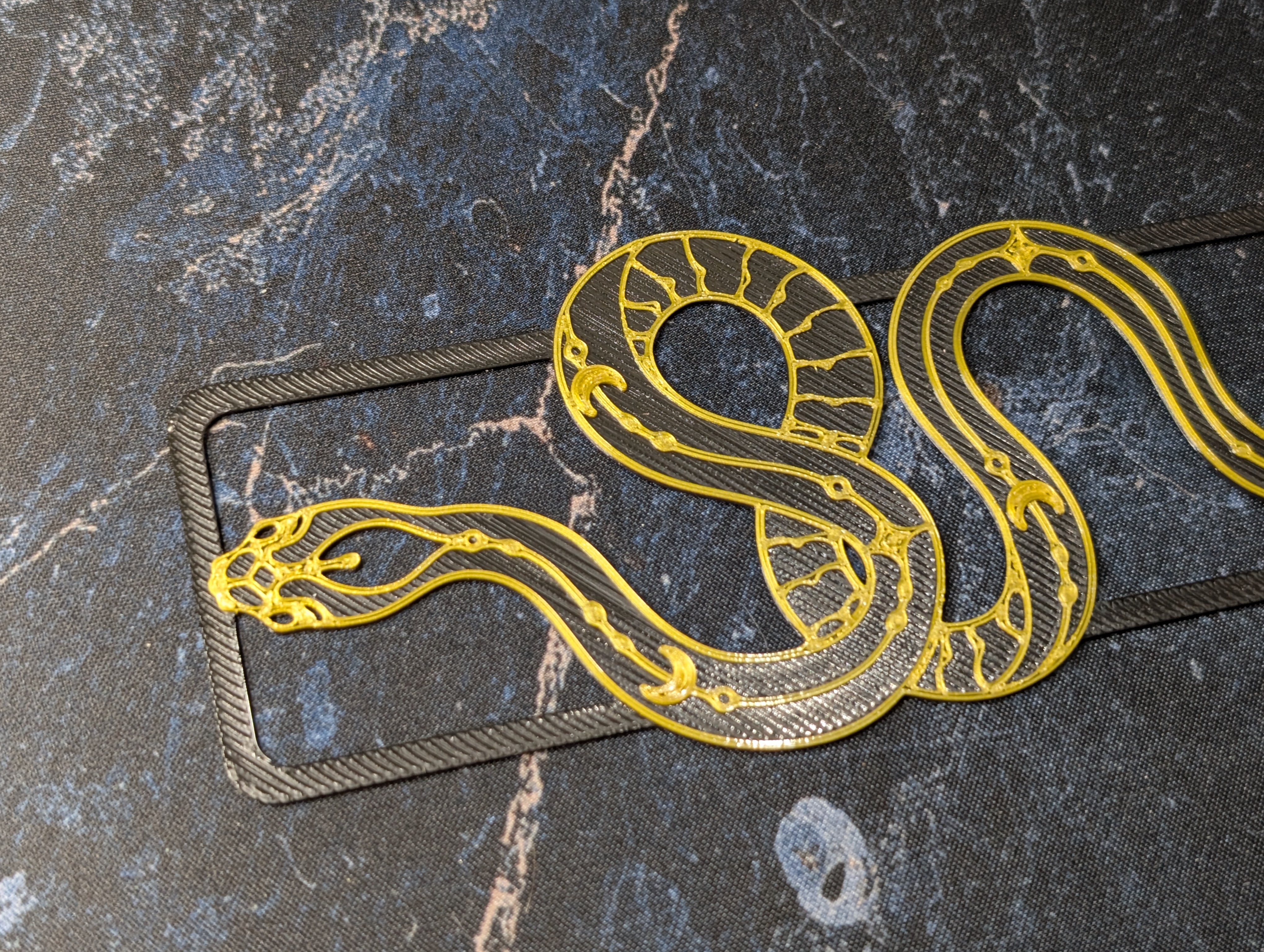 Basilisk Snake Bookmark