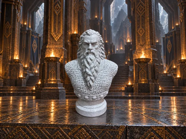 Thorin II Oakenshield — Bust Inspired by J. R. R. Tolkien’s Writings