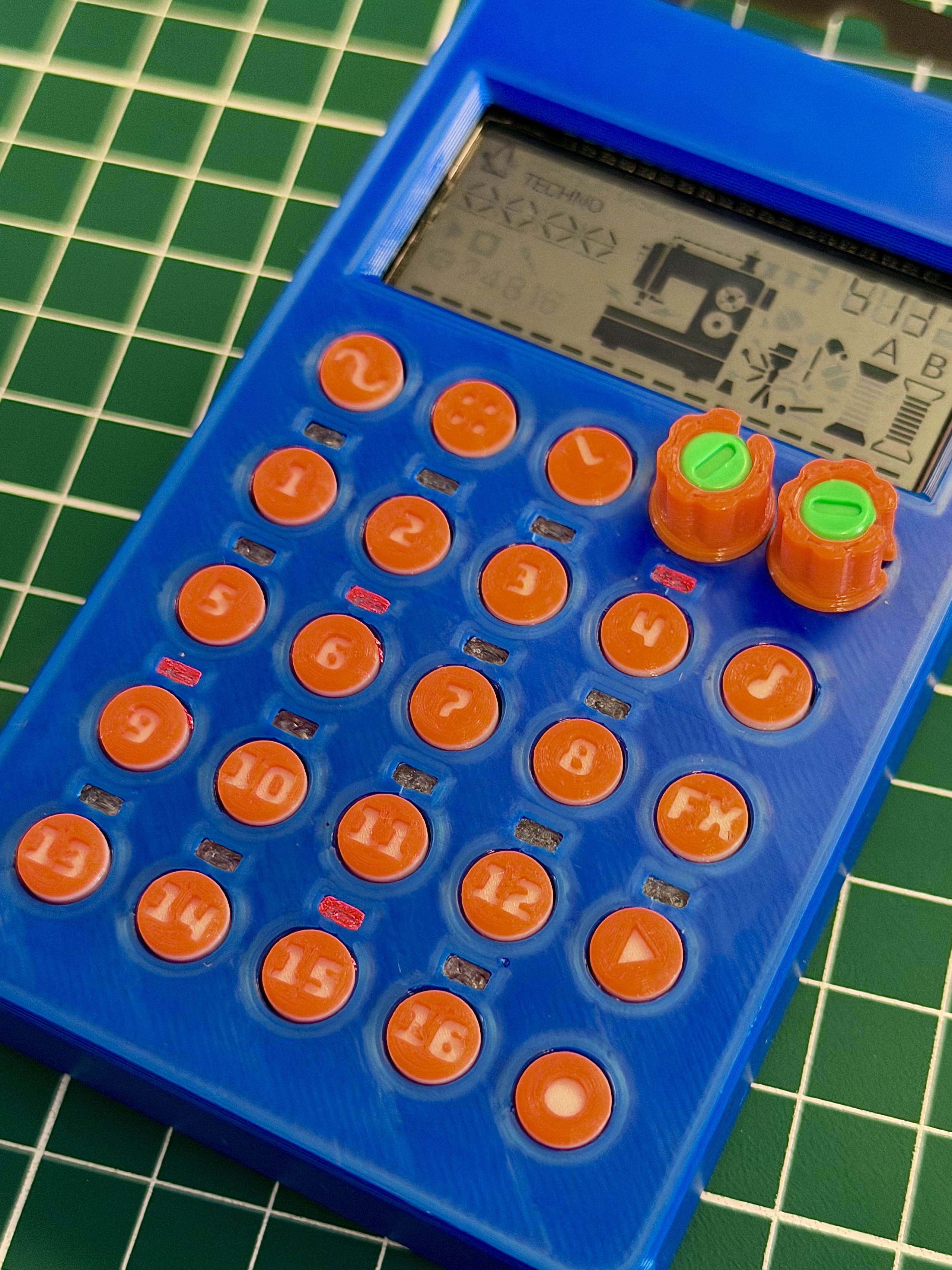 FDM Light guides for Pocket Operator case
