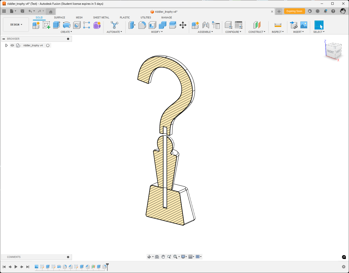 Riddler trophy — miniatura 3