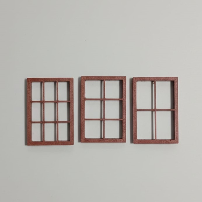 VENTANAS ENCASTRABLES TIPO INGLES PARA DIORAMAS