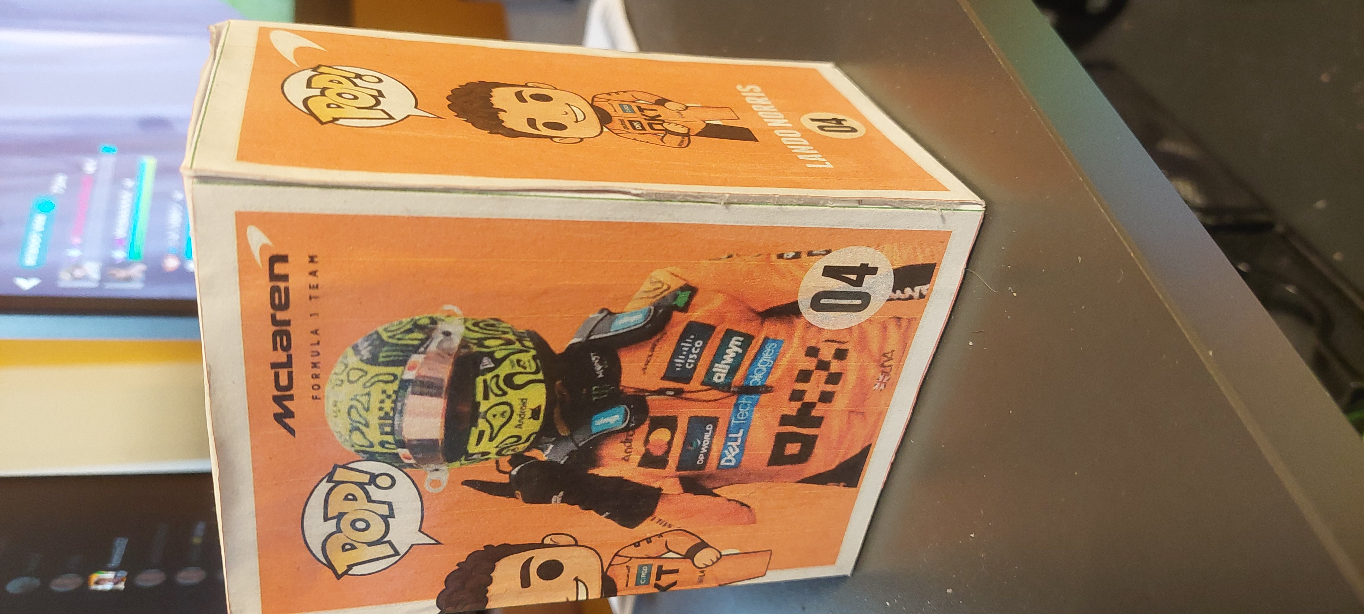 Miniatura 4 do modelo 3D Lando Norris - Funko POP