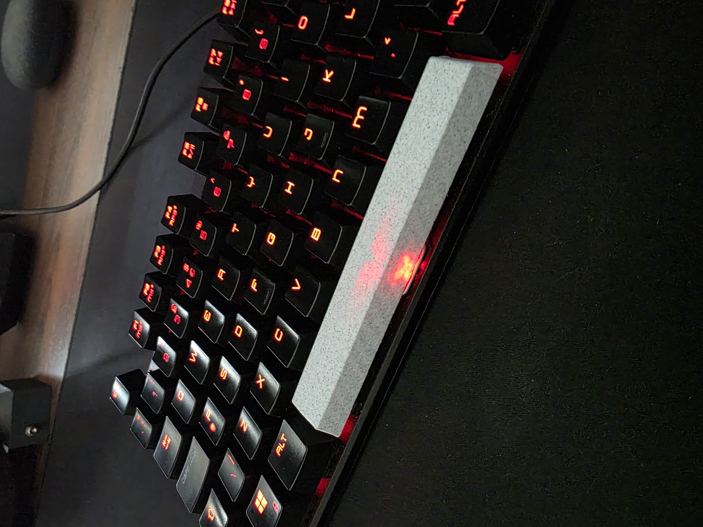 Keyboard Spacebar (Ozone Strike Battle TKL)