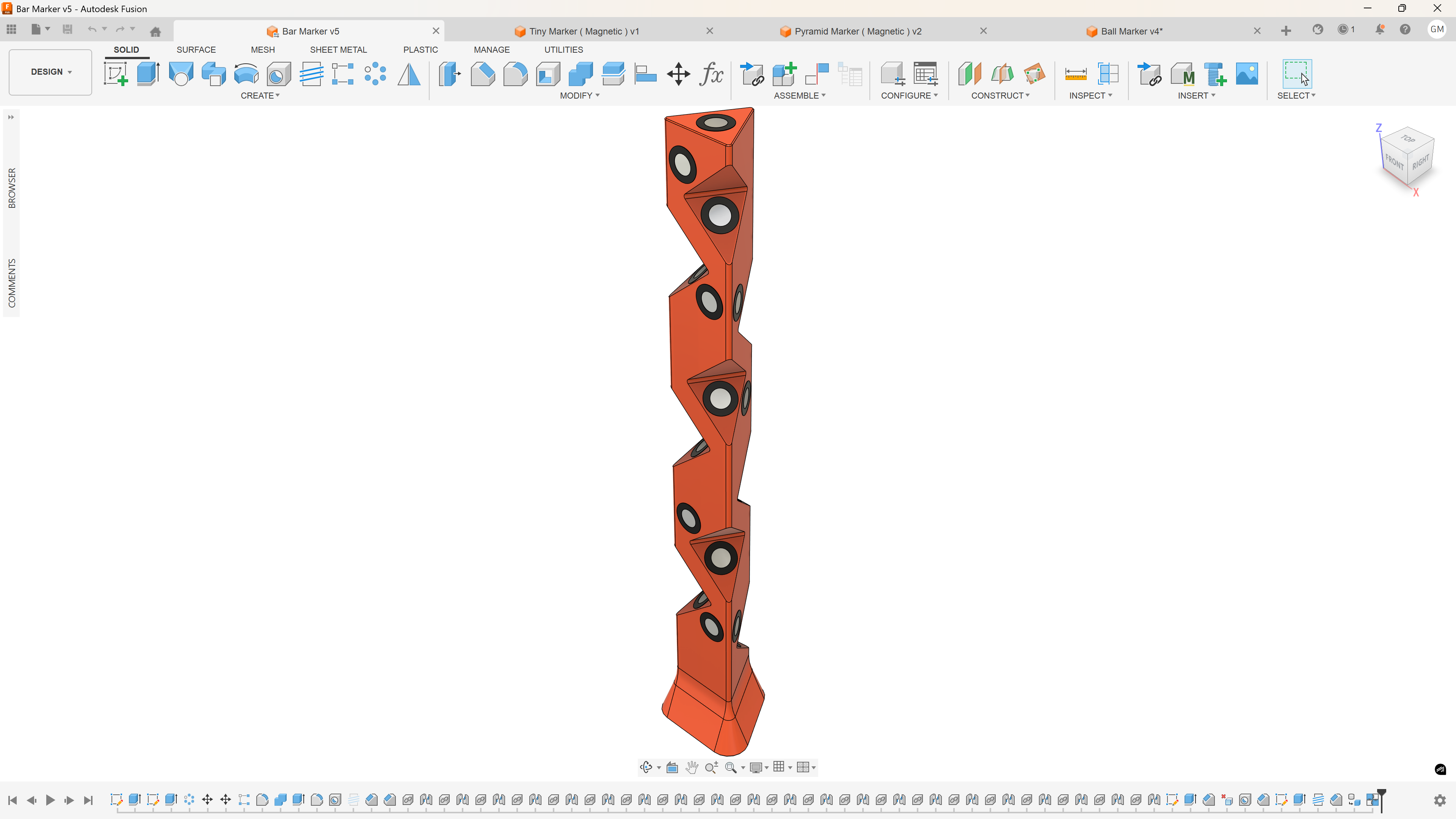 3D Scanner Bar Marker