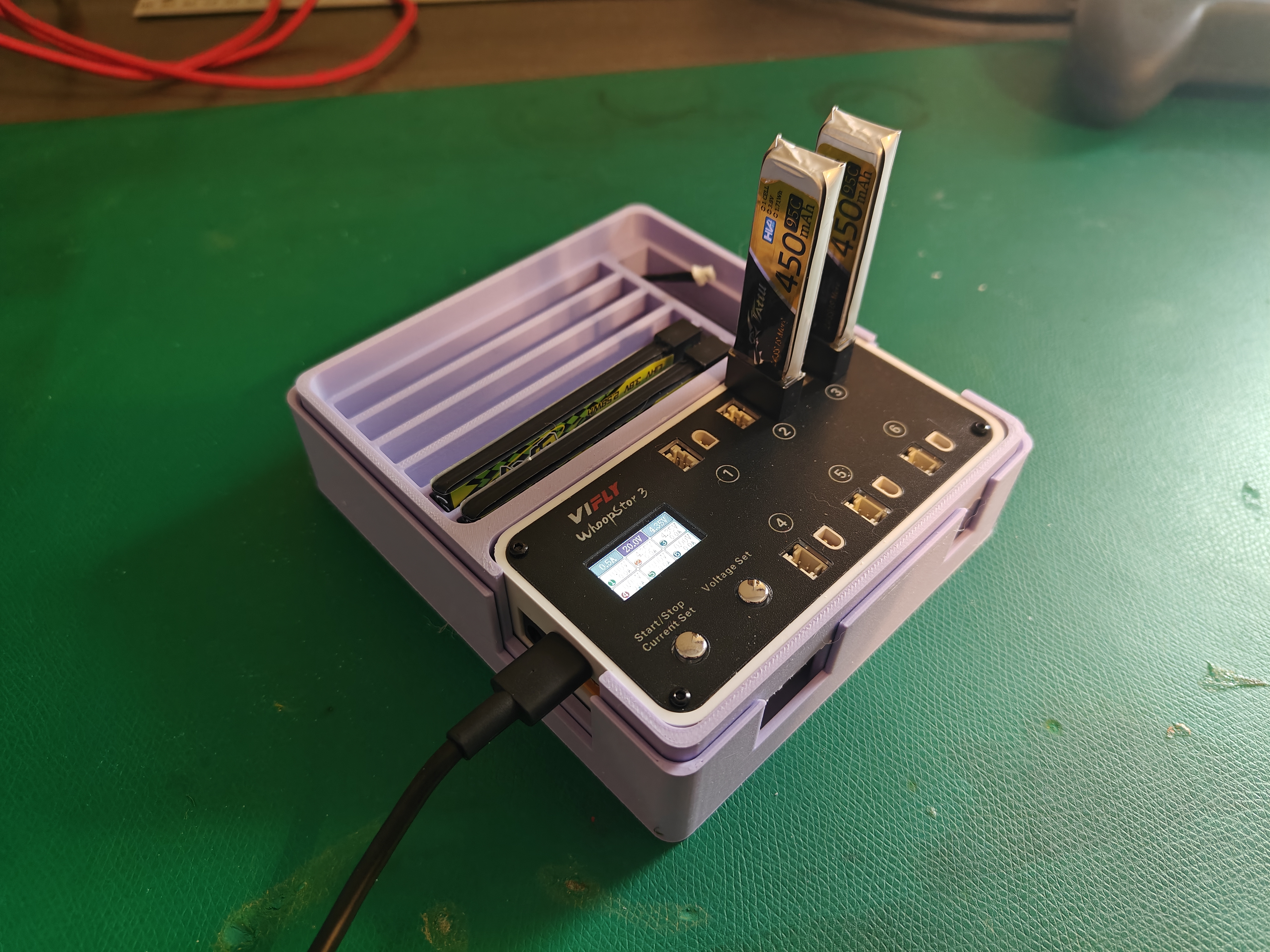 VIFLY Whoopstor 3 case & battery storage