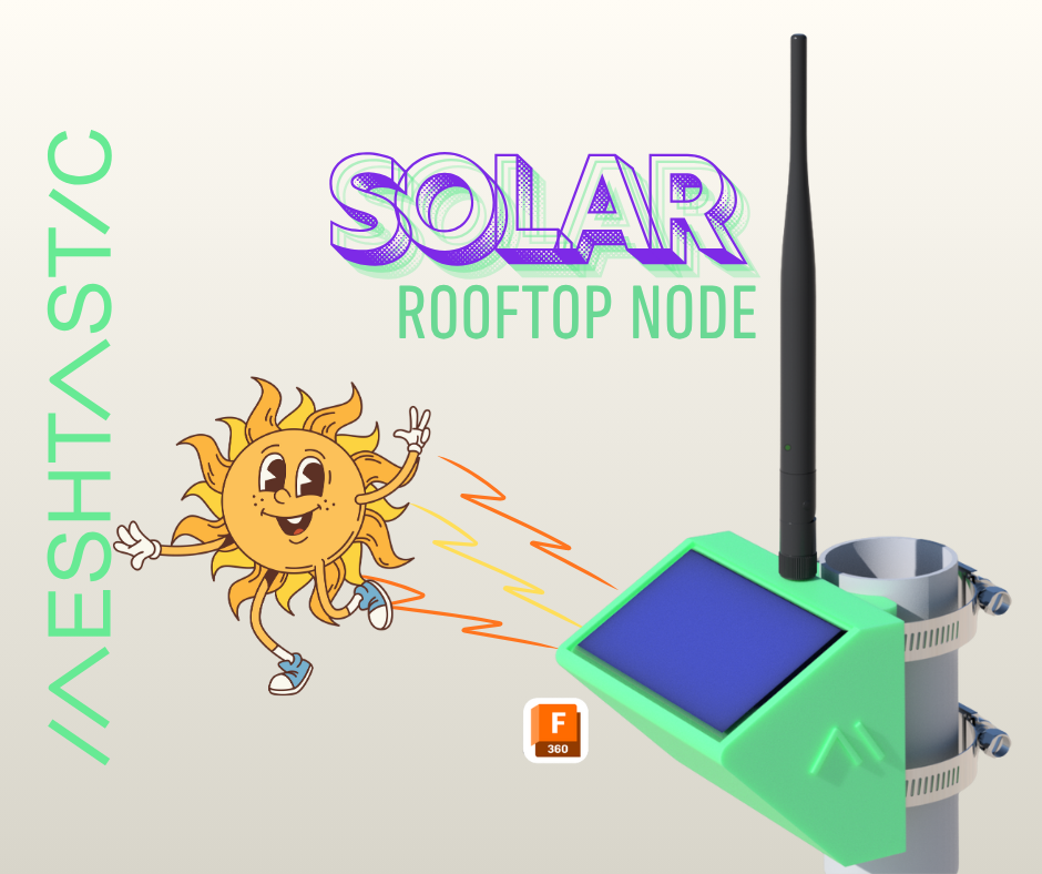 Meshtastic Solar Node - RAK19007 - Fusion 360 / STEP
