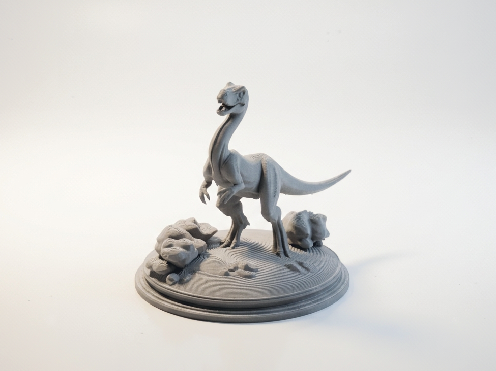 Raptor Skeleton Statue Animals 3D Printable