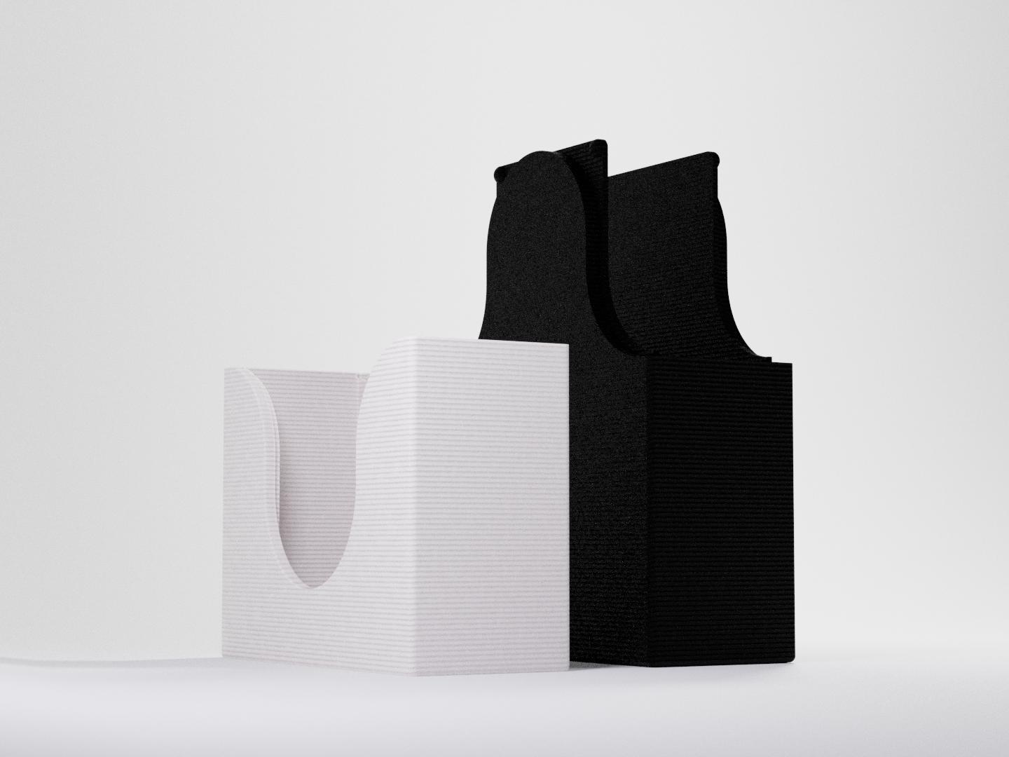 Miniatura 4 do modelo 3D Parametric Playing Card Box
