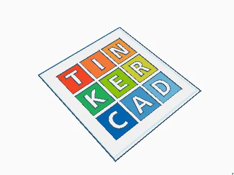 Tinkercad flat logo