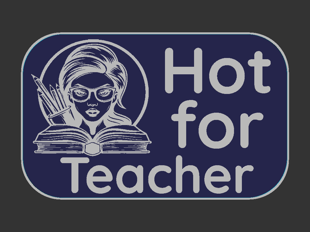 Hot for Teacher sign — miniatura 2