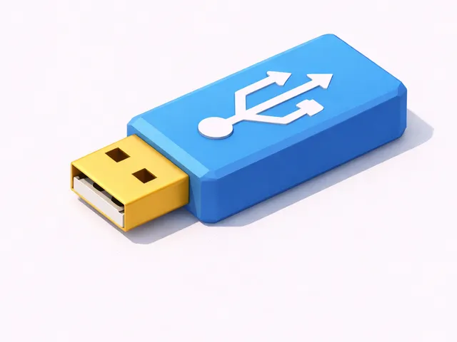 Low Poly USB Stick