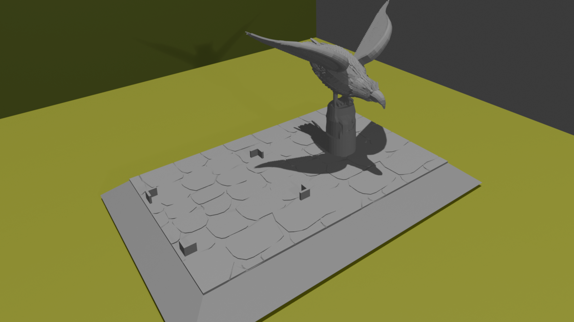 Magic Bird Token – 3D Printable Creature Token — thumbnail 3