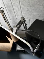 Snap-on cable management clip