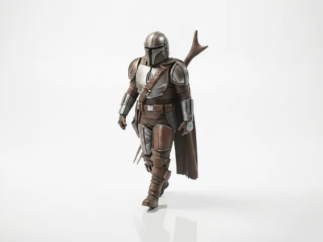 Mandalorian Warrior Figurine Star Wars 3D Printable