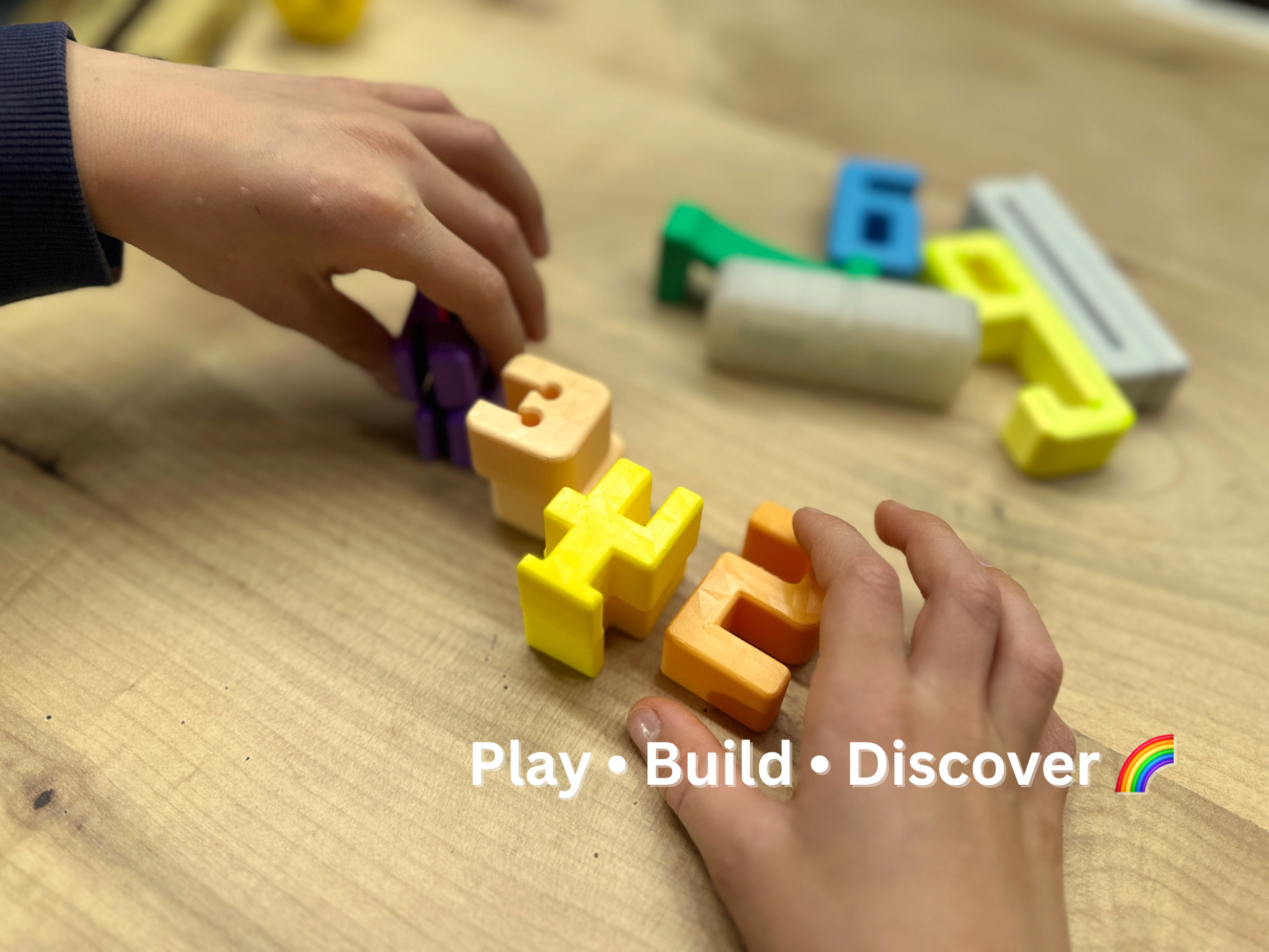 Number Blocks for Learning Math – Educational Counting & Stacking Toy for Kids — miniatura 3