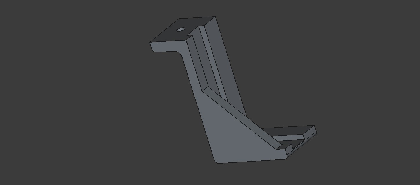 Underdesk support brackets for HiLook NVR