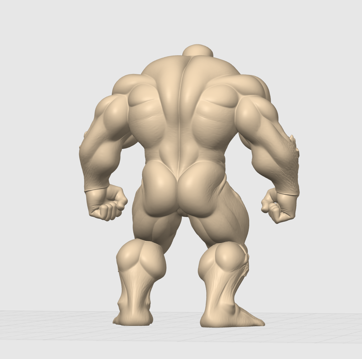 Miniatura 2 do modelo 3D Steroid Man