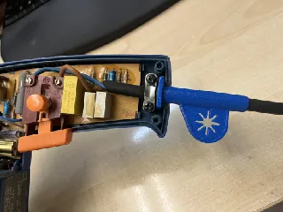 Chuck Key Holder for Drill in TPU