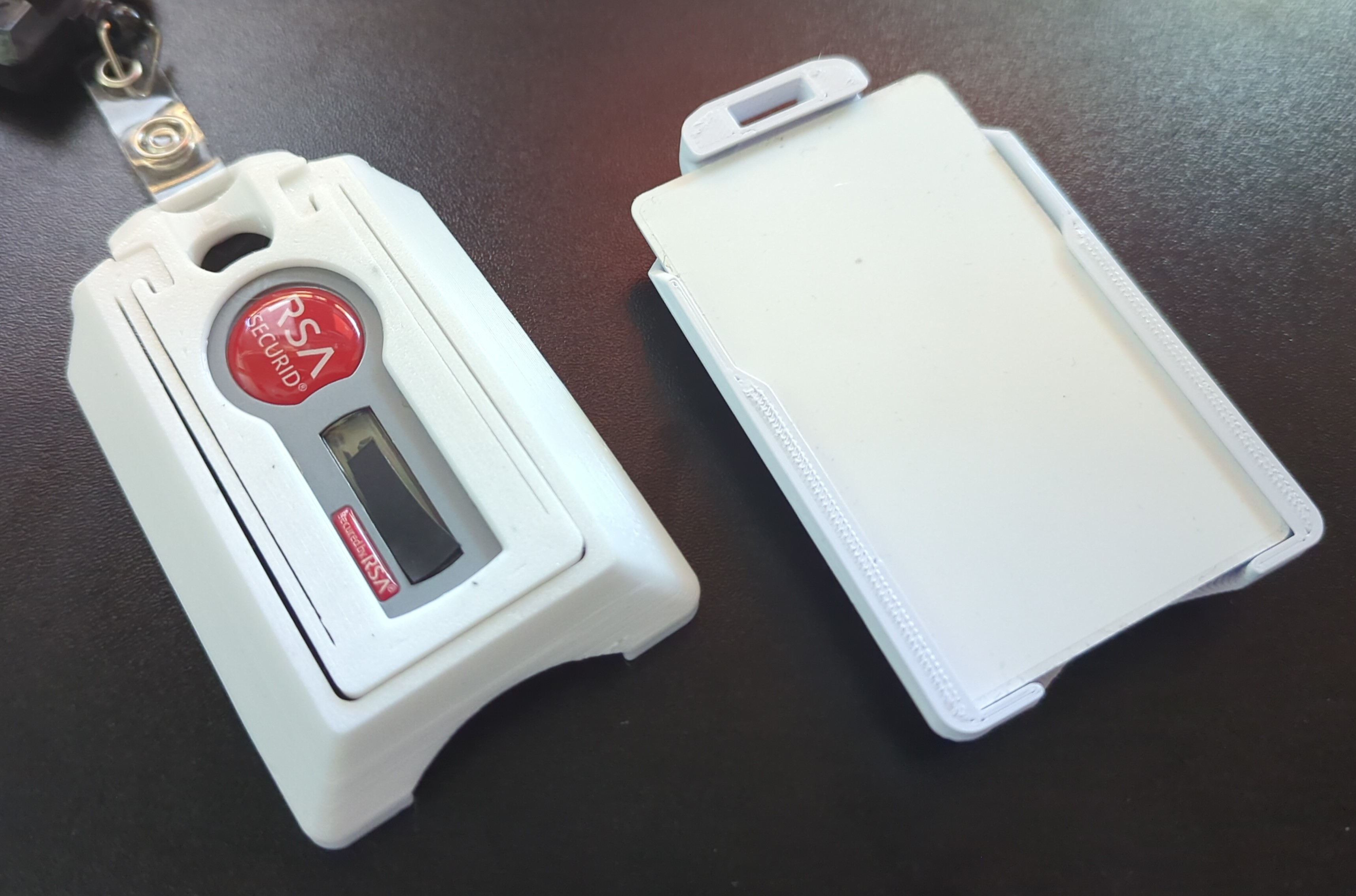 Better RSA and ID Badge Holder