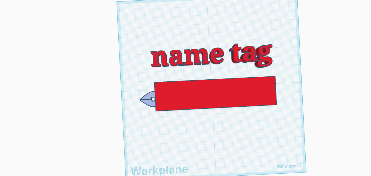 nam tag 3D model
