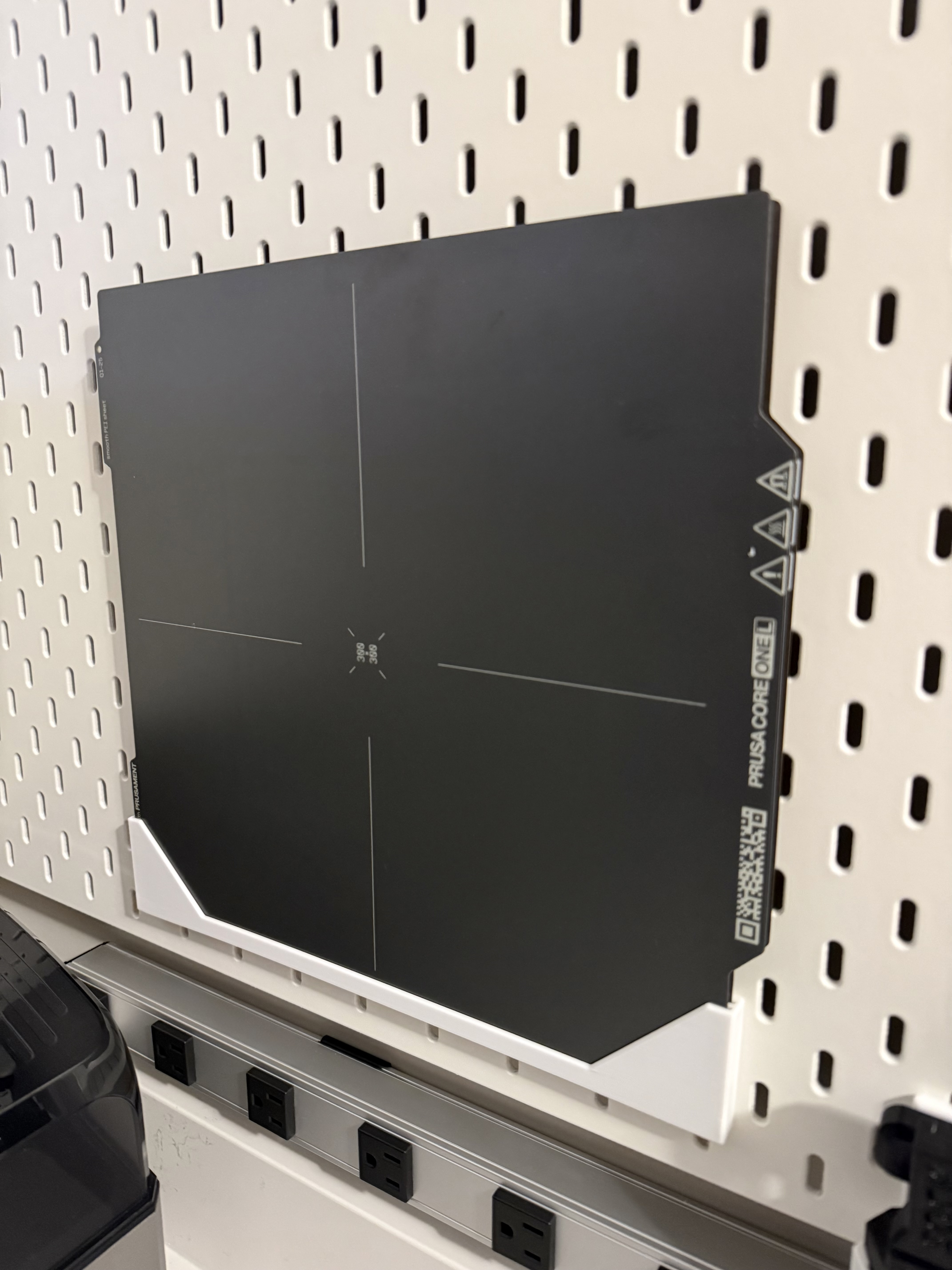 Prusa Core One L IKEA SKADIS Steel Sheet Holder