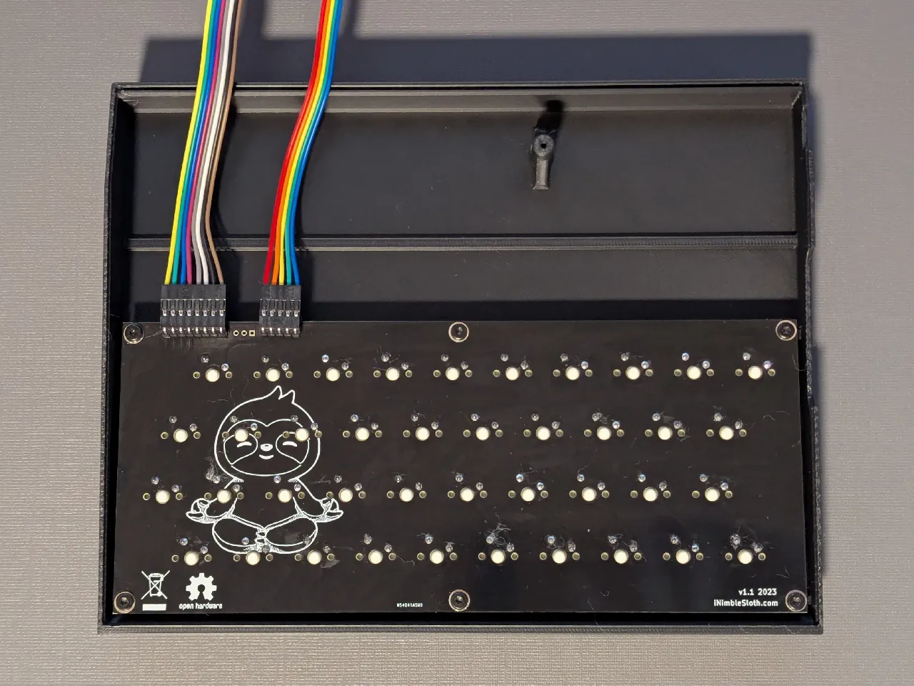 Sinclair ZX81 Mechanical Keyboard Case and Keycaps by Ken