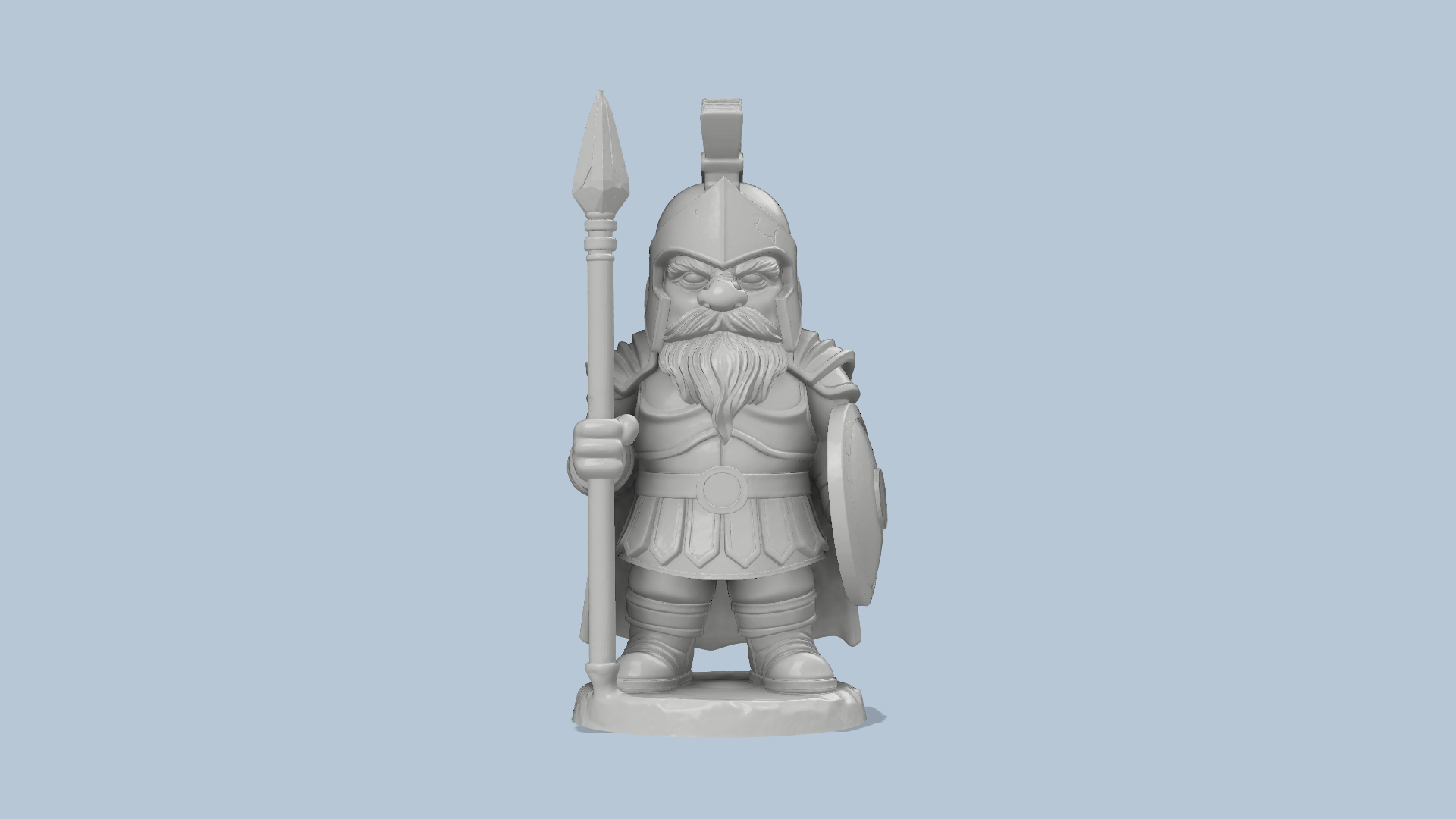 Spartan Garden Gnome Hi-Res