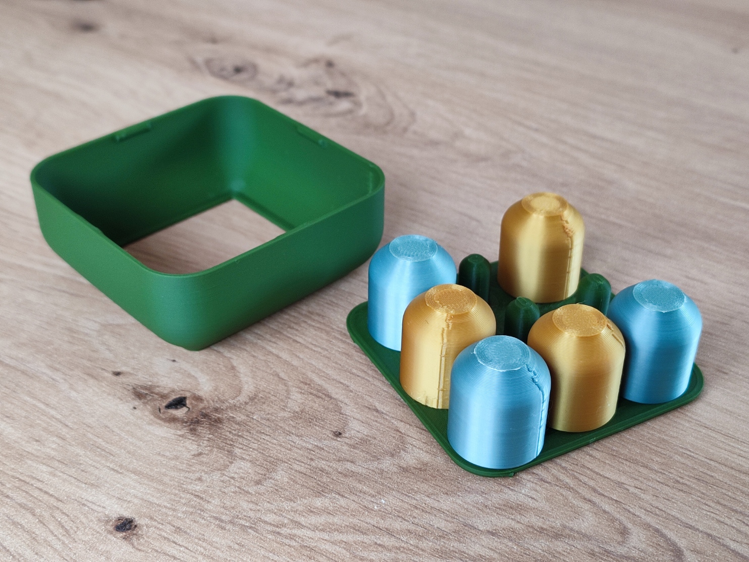 Crazy3D TicTacToe with travel case