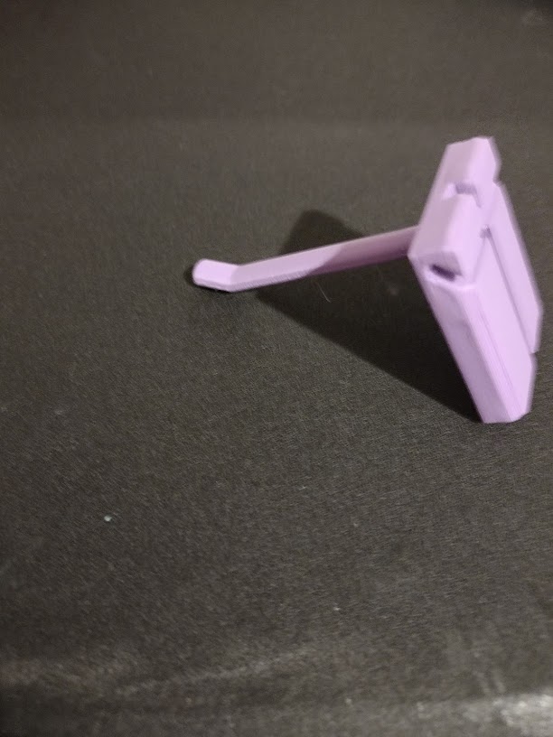 Miniatura 4 do modelo 3D Wire Storage Cube Hook Modified