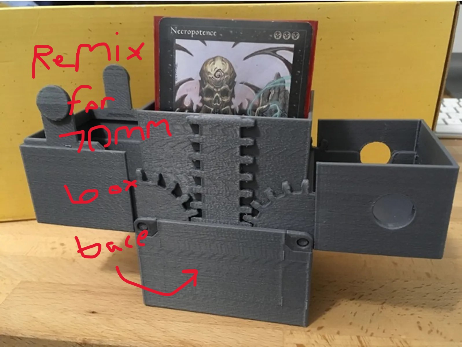 New Bases for CCG Geared Card Box