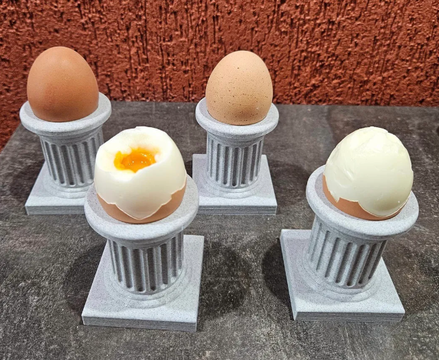 Greek column Egg Cup