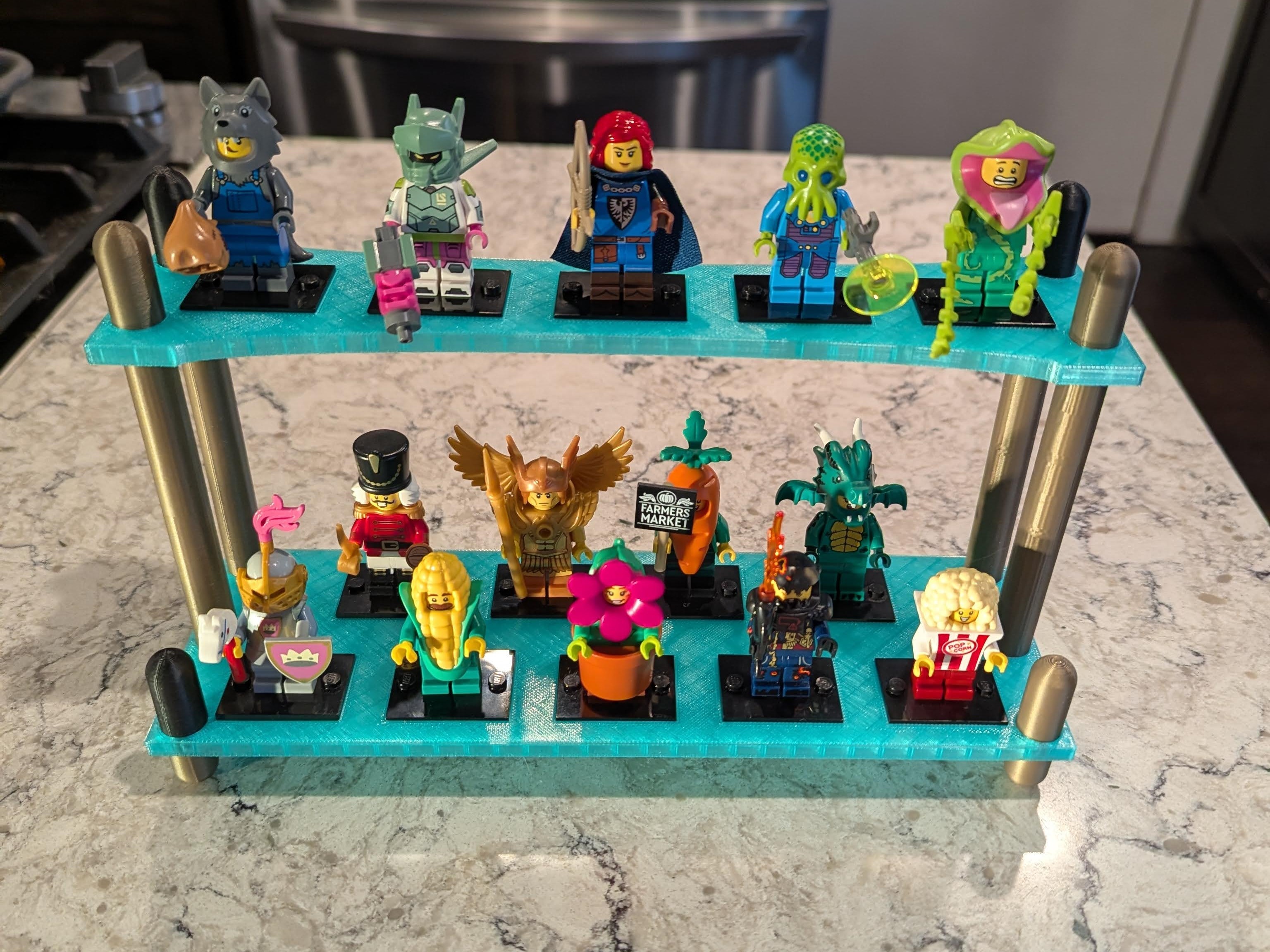 LEGO Minifigure Modular Display Stand