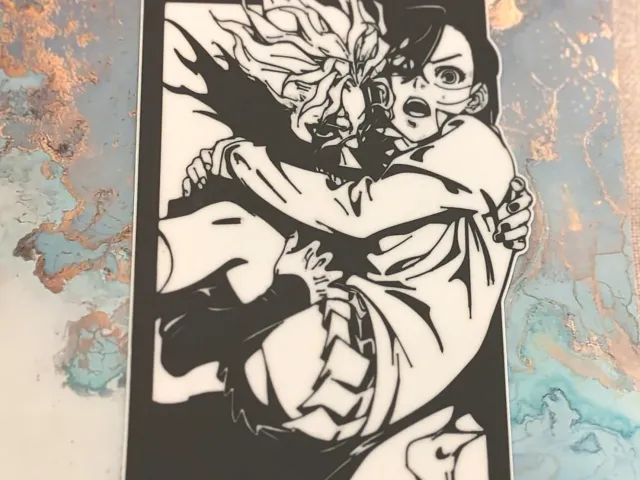 DanDaDan - Ken + Momo Wallart (dual color with pause)