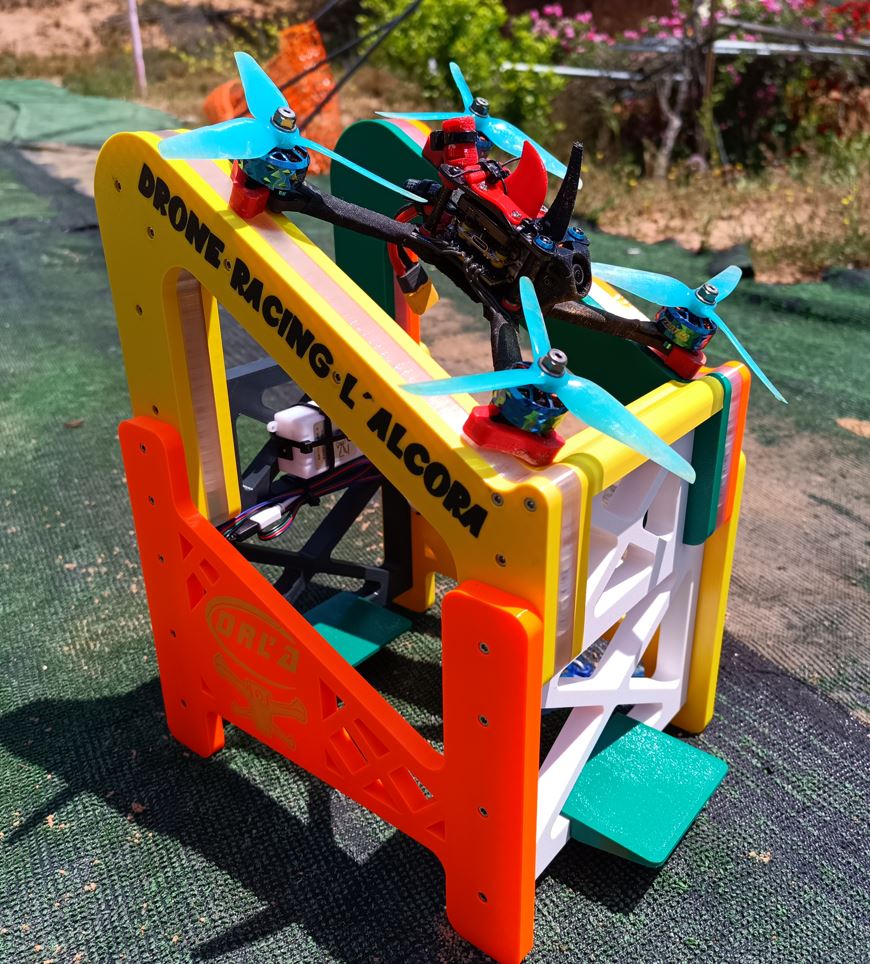 Base despegue drones de Carreras / Racing Drone Launch Base