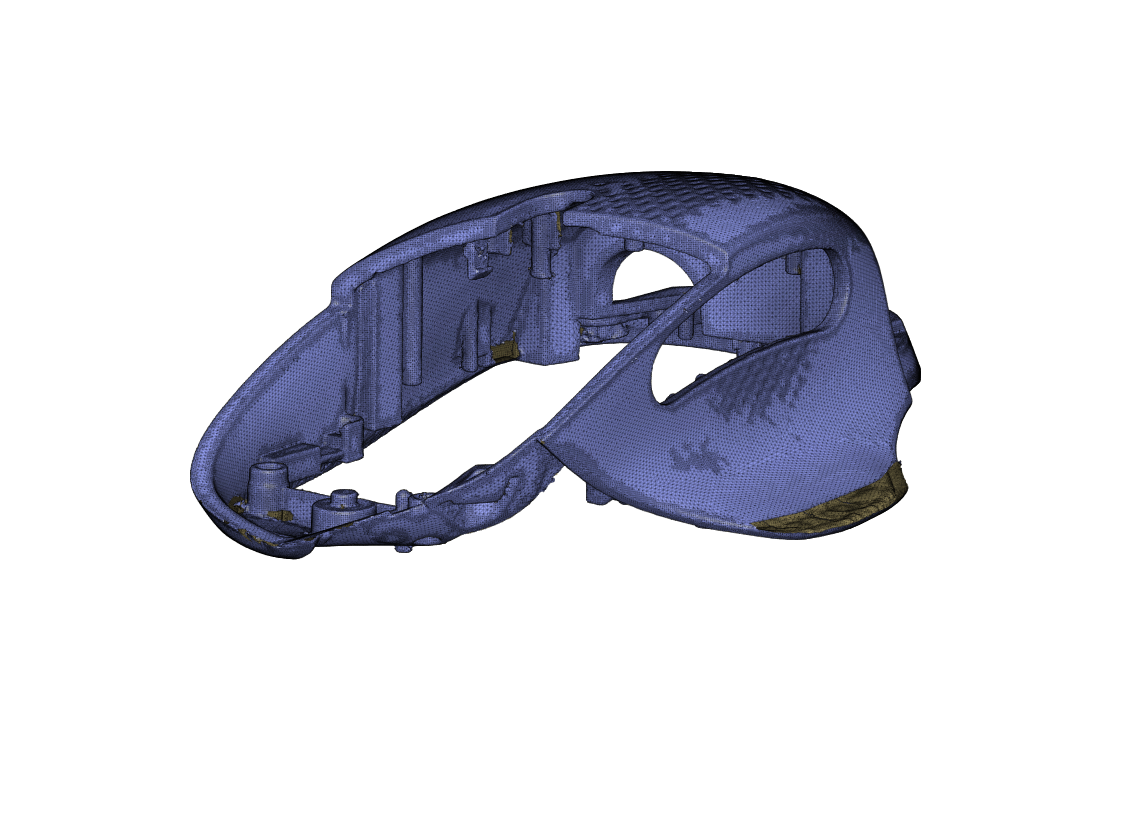 Miniatura 3 do modelo 3D Logitech G604 Clam Shell
