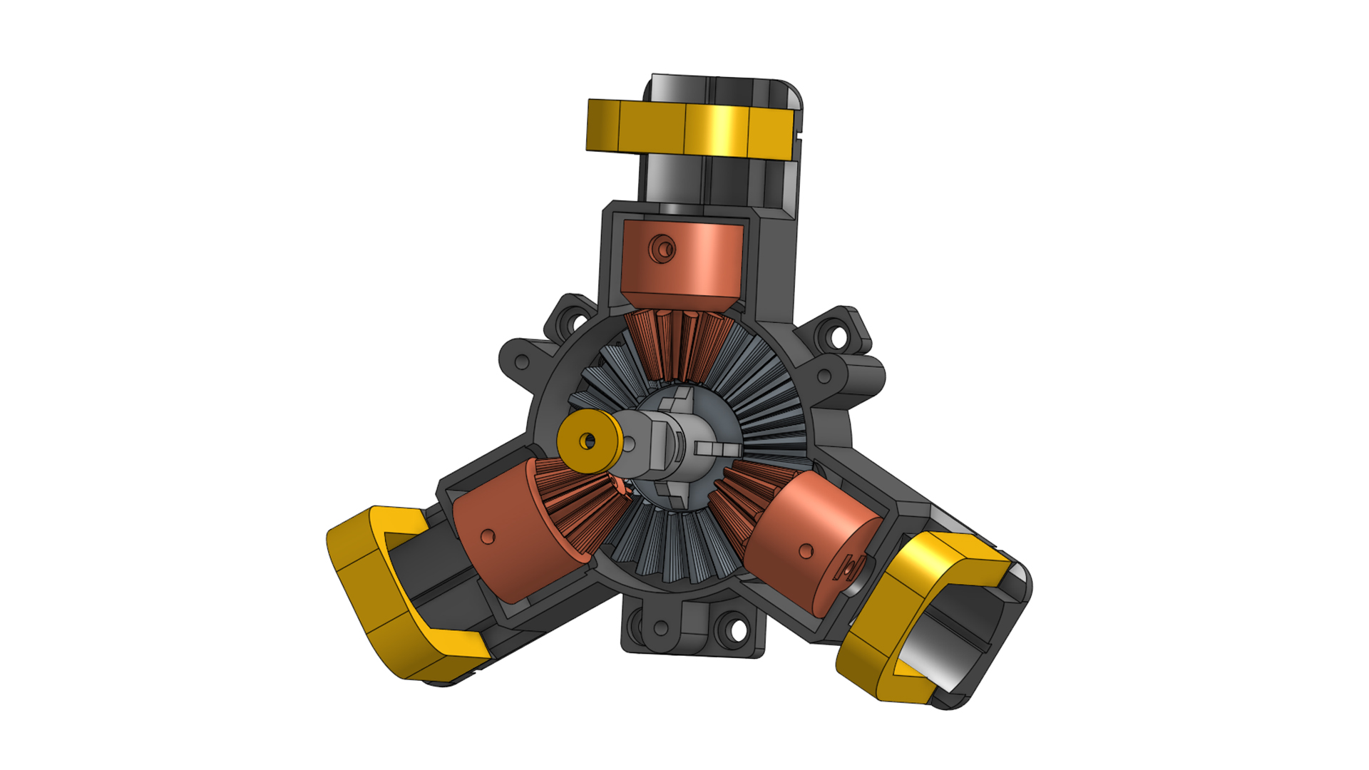 Powerfull Radial Brushed Motor