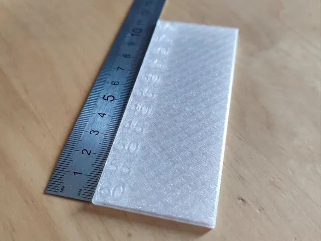 Ironing flow test