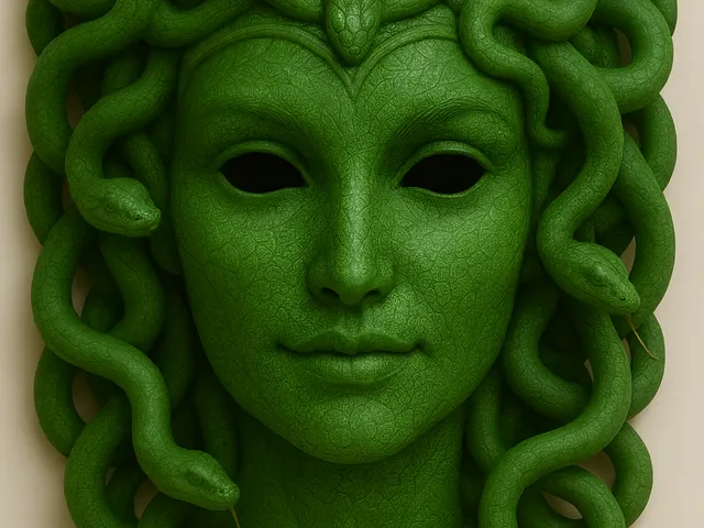 Medusa’s Whisper Wall Ornament