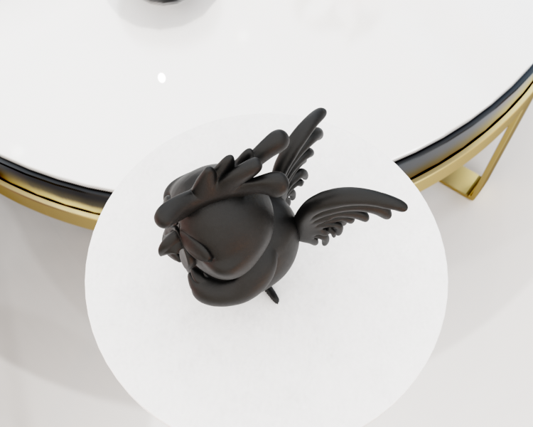 Miniatura 6 do modelo 3D Grumpy Chicken